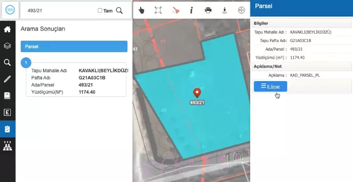 Belediye E-İmar Parsel Arama