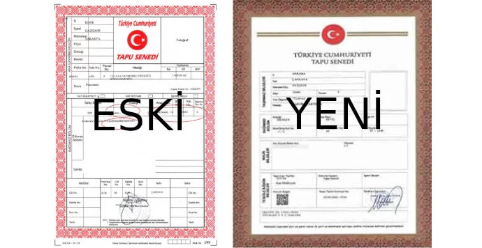 Kat İrtifaklı veya Kat Mülkiyetli Tapu Örnekleri (Eski ve Yeni)